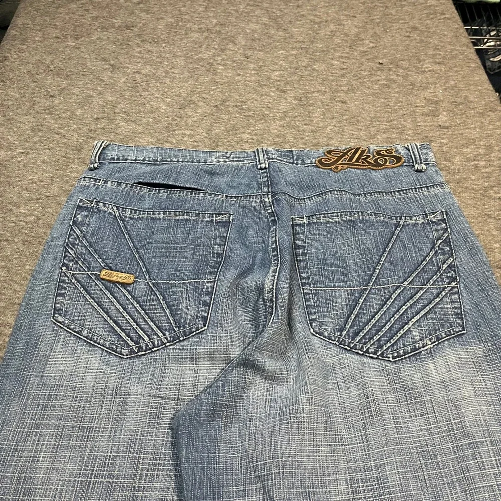 Akademiks baggy blue